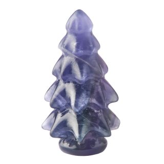 Purple Fluorite Christmas Tree 6cm (1pc) NFD