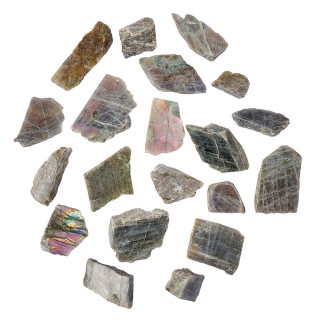 Grey Labradorite, one side polished (Kg)