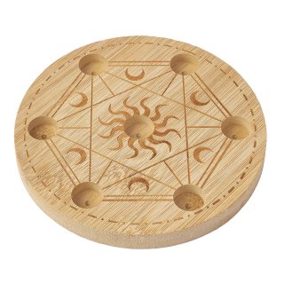 Bamboo Crystal Grid, 123mm, (1pc)
