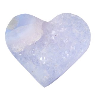 Blue Lace Agate Heart (1pc) NFD