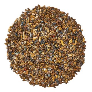 Tiger Eye Tumbled Chips, 3-5mm (100g)