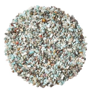 Larimar Tumbled Chips, 3-5mm (100g)