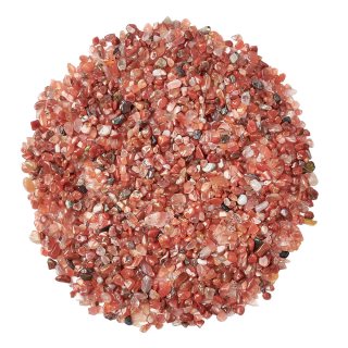Carnelian Tumbled Chips, 3-5mm (100g)