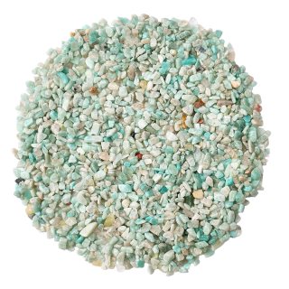 Amazonite Tumbled Chips, 3-5mm (100g)