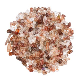 Black Gold Super 7 Tumbled Chips, 5-7mm (100g)