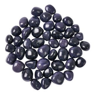 Blue Goldstone Tumblestones (KG) NFD