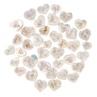 Moroccan Geode Angel Aura Hearts (kgs) NFD