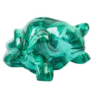 Malachite Frog Carving 2-3" (1pc) NETT