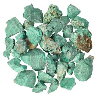 Malachite Chips approx 10-30mm (200g)