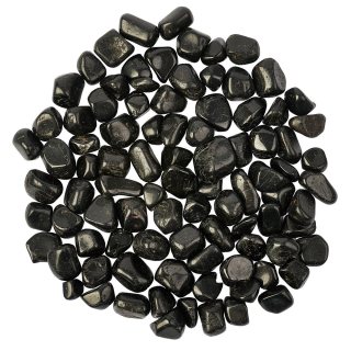 Black Tourmaline Small Tumblestones 10-20mm Zimbabwe (250g) 