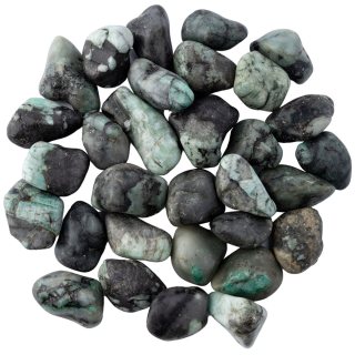 Emerald 2nd Quality Extra Large Tumblestone 40-50mm Brazil (1kg) NFD