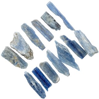 Rough Kyanite Blades approx 25-50mm Brazil (100g) NFD
