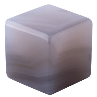 Grey Agate Cube 20mm (1pc) NFD