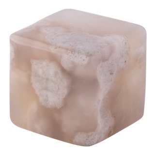 Flower Agate Cube 20mm (1pc) NFD