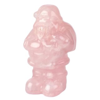 Rose Quartz Santa Claus 40mm (1pc) NETT