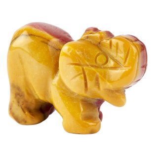 Mookaite Elephant Carving (1pc)