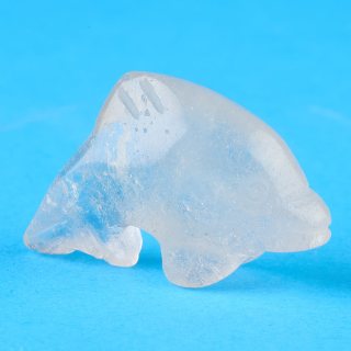 Quartz Dolphin Carving (1pc)
