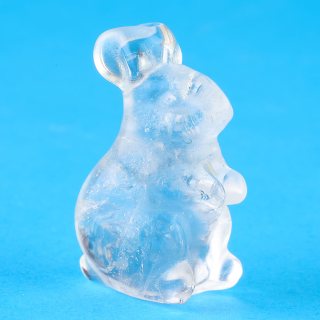 Quartz Rabbit Carving (1pc)