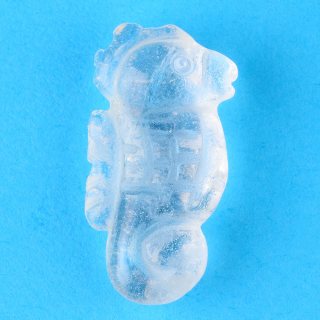 Quartz Sea Horse Carving (1pc)