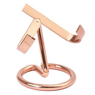 Metal Heart Stand Rose Gold (1pc) 