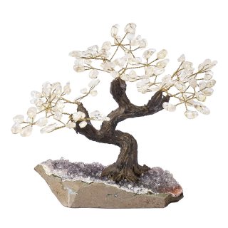 Quartz Crystal Bonsai Tree, 24 Branches (1pc)