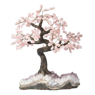 Rose Quartz Bonsai Tree, 48 Branches (1pc)