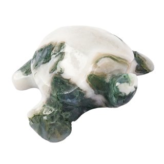 Moss Agate Turtle (1pc) NFD