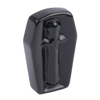 Black Obsidian Coffin, 4cm (1pcs) NFD