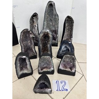Amethyst Cathedral Crate No.12. 139.8KG (10PCS) 