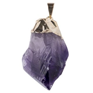 Amethyst Point Pendant, Gold Plated (1pc) NETT