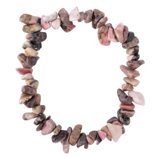 7.5" Rhodonite Chip Bracelet (1pc) NETT