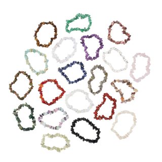 7.5" Chip Bracelet Assorted Mix (20pcs) NFD