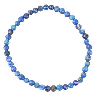 4mm Faceted Lapis Bracelet (1pc) NETT