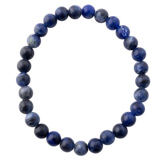 6mm Sodalite Bead Bracelet (1pc) 