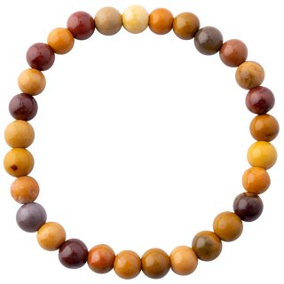 6mm Mookaite Bead Bracelet (1pc) 
