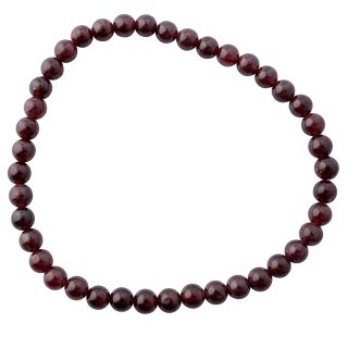 4mm Garnet A and B Grade Bead Bracelet (1pc) NETT