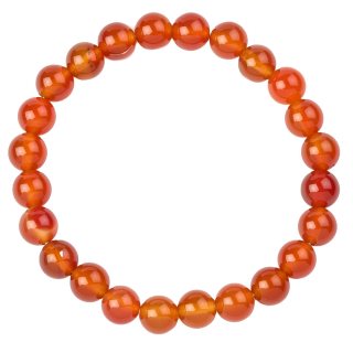 8mm Carnelian Bead Bracelet (1pc)