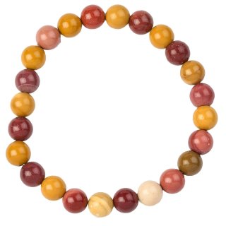 8mm Mookaite Bead Bracelet (1pc)