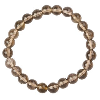 8mm Smoky Quartz Bead Bracelet  (1pc)