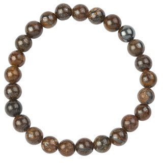 8mm Bead Bracelet Bronzite (1pc)