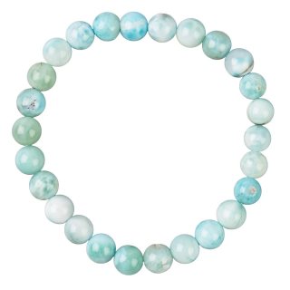 6mm Larimar Bead Bracelet (1pc)