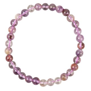 6mm Super Seven Bead Bracelet (1pc)