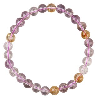 6mm Ametrine Bead Bracelet (1pc)