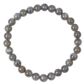 6mm Labradorite Bead Bracelet (1pc)