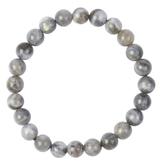 8mm Labradorite Bead Bracelet (1pc)