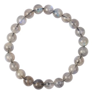 8mm Labradorite (A) Bead Bracelet (1pc)