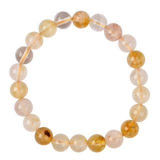 8mm Golden Healer Quartz Bead Bracelet (1pc)