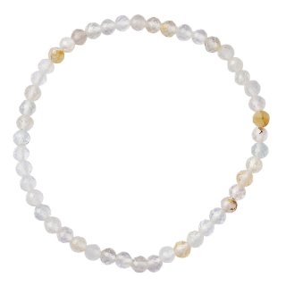 4mm Topaz (B) Faceted Bead Bracelet (1pc)