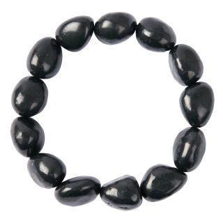 Shungite Tumblestone Bracelet (1 Piece) NETT