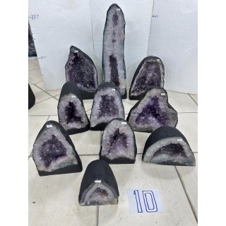 Amethyst Cathedral Crate No.10. 174.5KG (10PCS) 